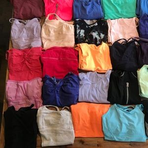 Hold 42 lulu items. Resale lot!